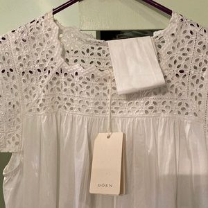 BNWT Dôen Catriona Dress in Salt XS